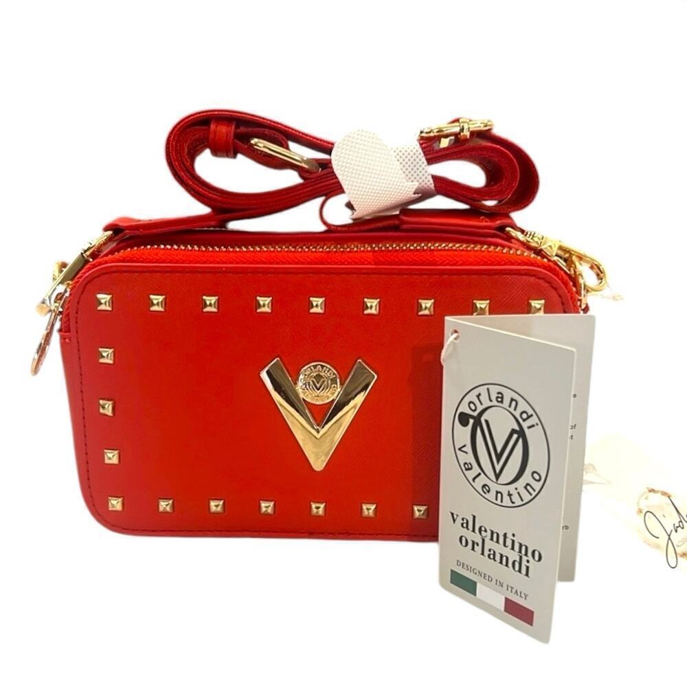 Valentino Orlandi Red Crossbody Bag